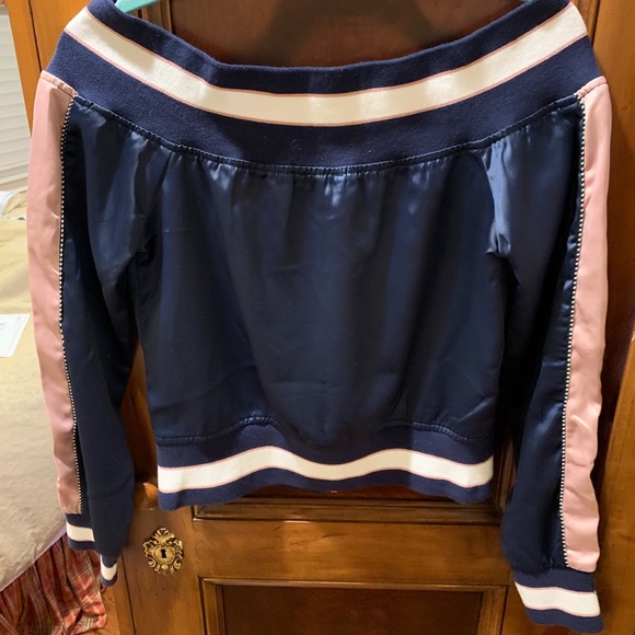 Satin zip jacket. - Picture 5 of 5